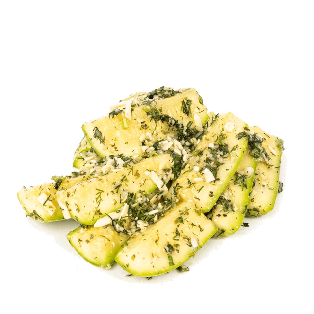 Кабачки для запекания с чесноком и пармезаном
