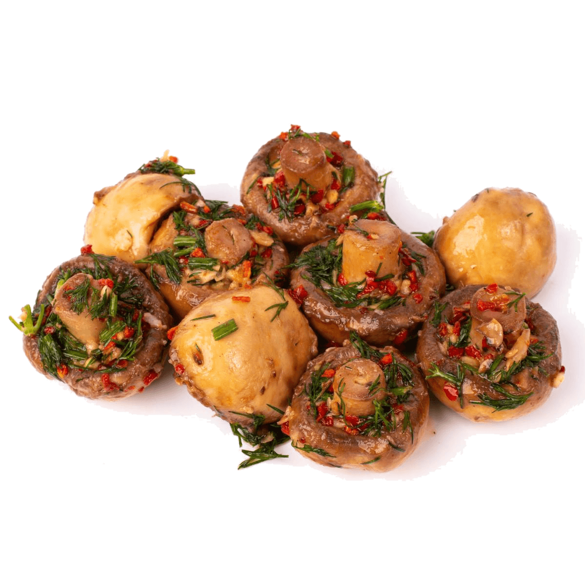Шампиньоны маринованные для гриля