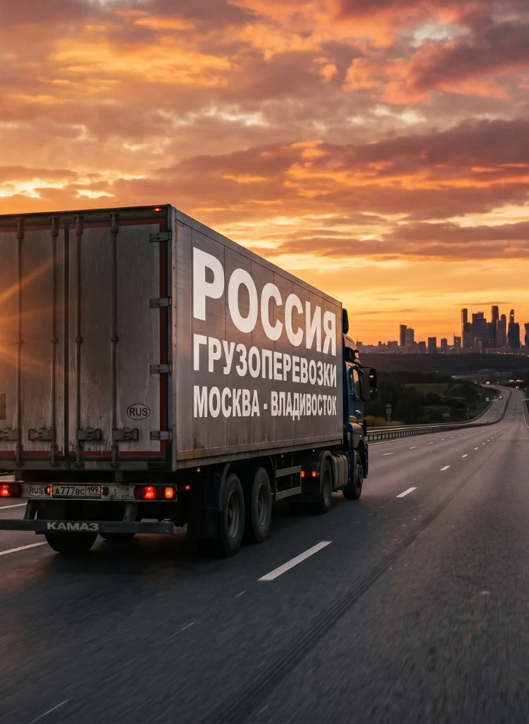 Доставка до города назначения